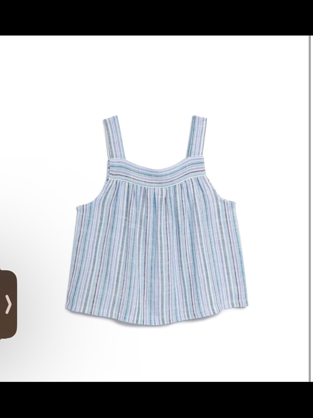 Girls' Striped Tank